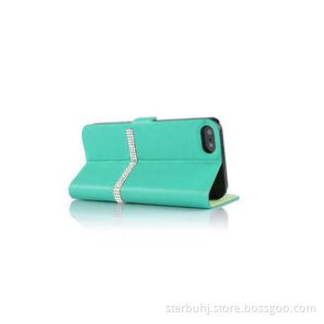 Green / Blue Personalized Customized iPhone Protective Case